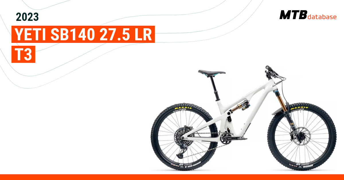 2023 Yeti SB140 27 5 LR T3 Specs Reviews Images Mountain Bike