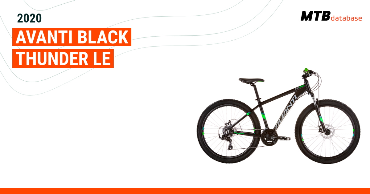 black thunder le mountain bike