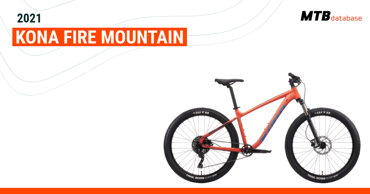 kona fire mountain hardtail bike 2021