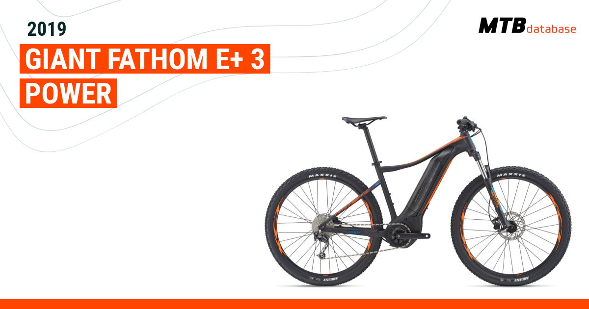 giant e bike fathom 2019