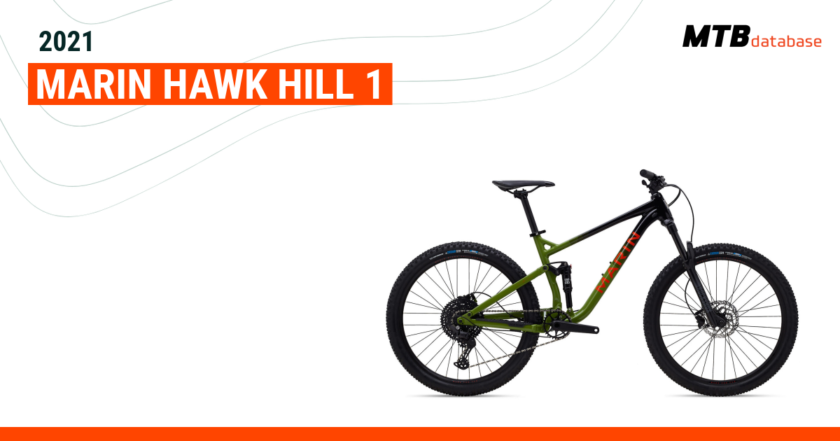 marin hawk hill 1 mountain bike 2021