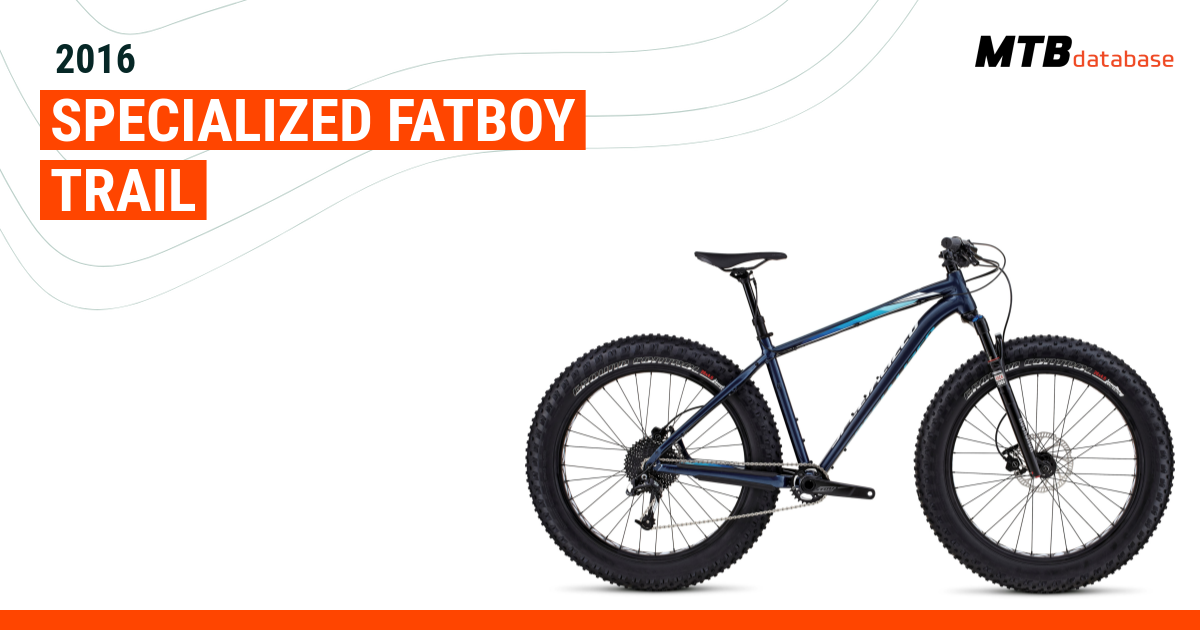 specialized fatboy trail