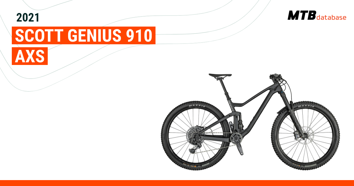 scott genius 910 axs bike