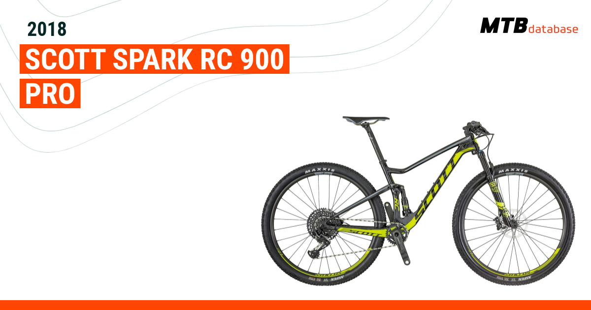 scott spark 900 rc pro 2018