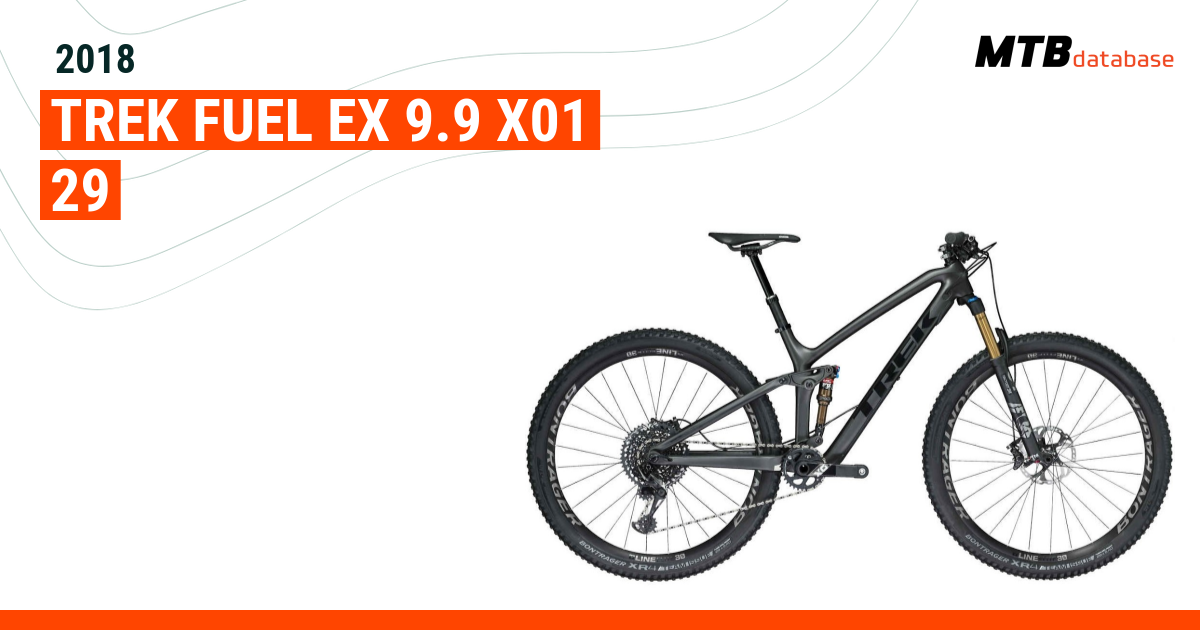 2018 trek fuel ex 9.9 specs