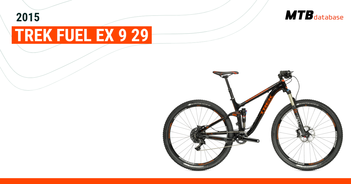 trek fuel ex 9 2015 specs