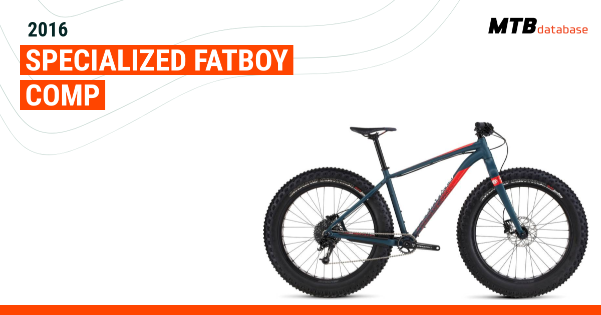 2016 specialized fatboy comp