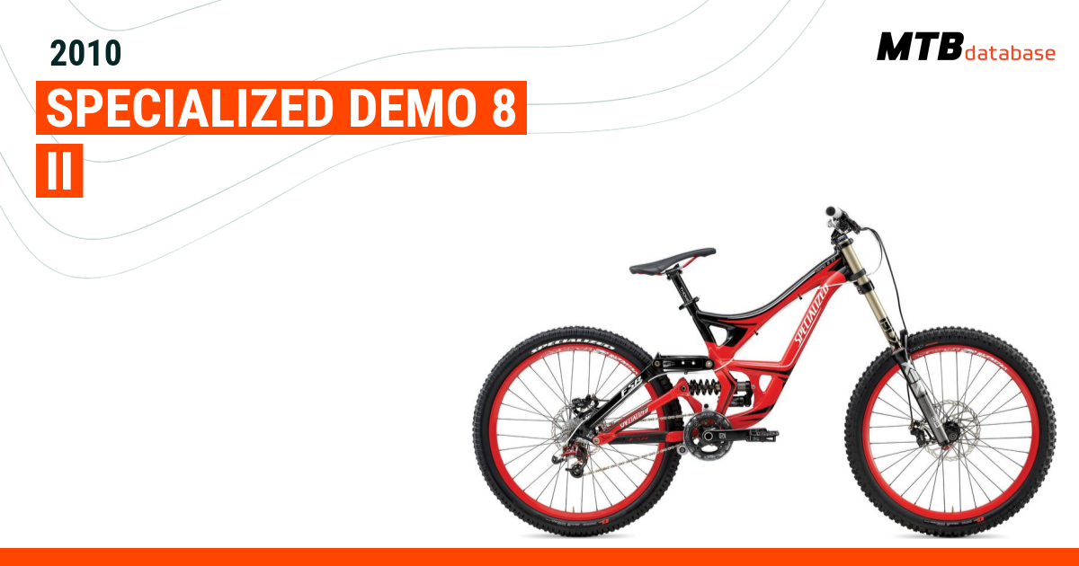 specialized demo eight one