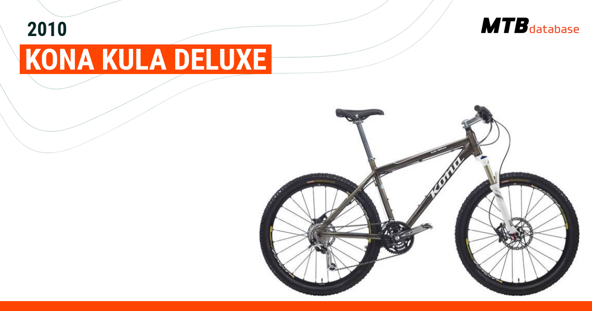 kona kula deluxe mountain bike