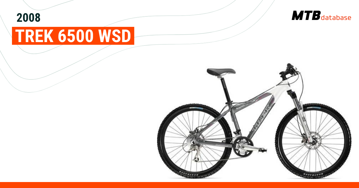 trek 6500 wsd mountain bike