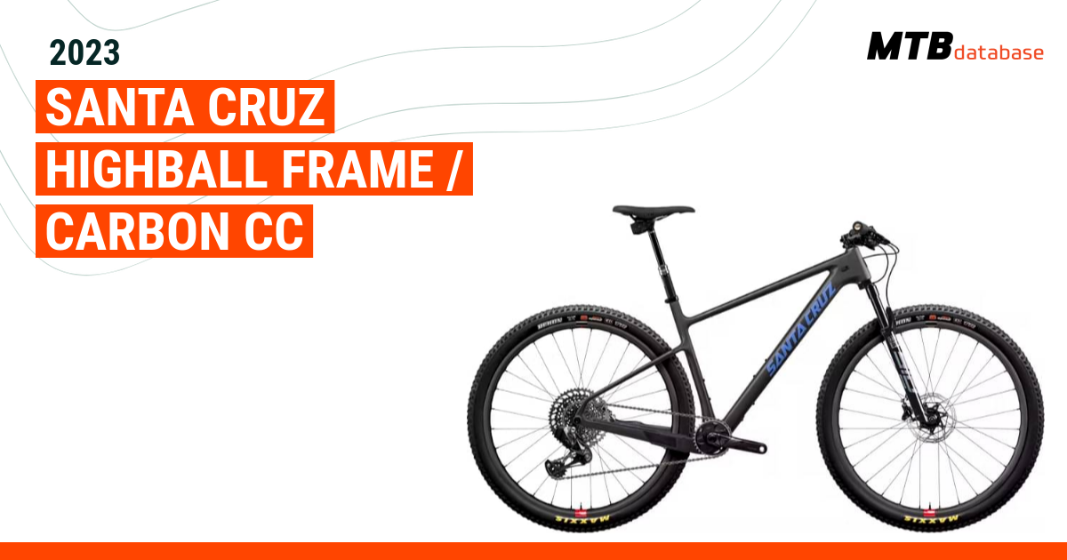 2023 Santa Cruz HIGHBALL Frame Carbon CC Specs Reviews