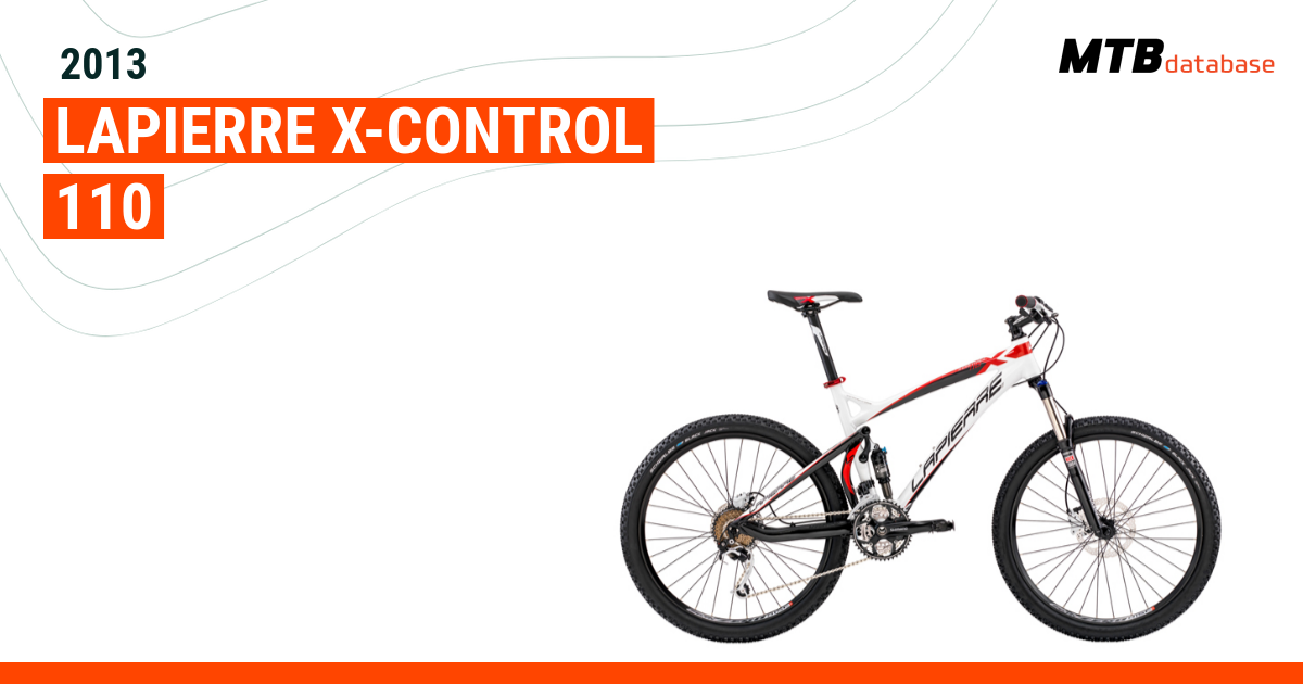 Vtt lapierre x control 110 new arrivals