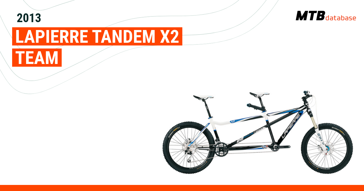 Lapierre tandem hot sale mtb