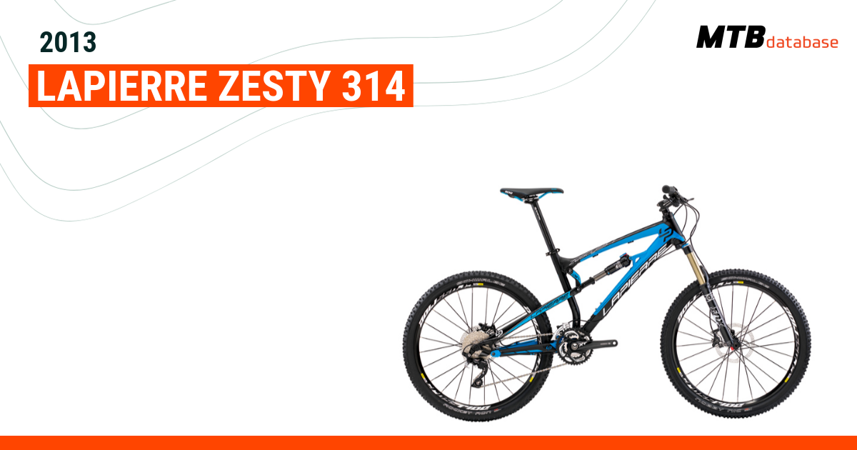 Lapierre best sale zesty 2013