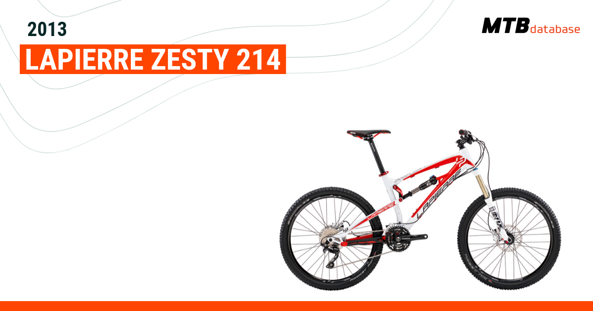 Lapierre best sale zesty 214