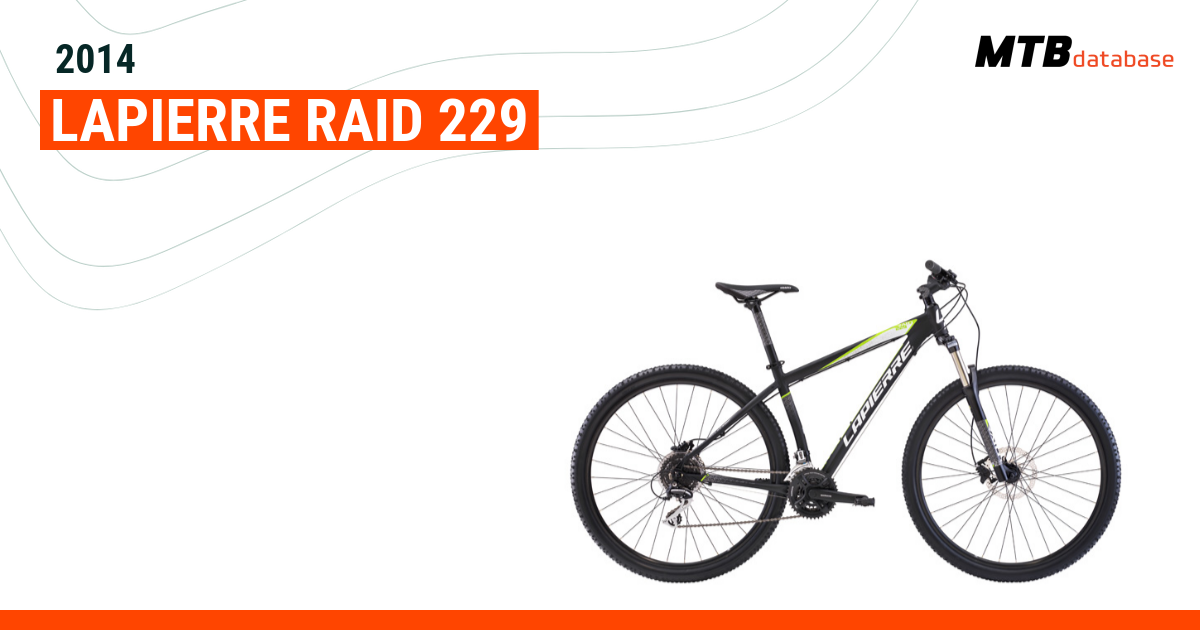 Vtt lapierre raid 229 new arrivals