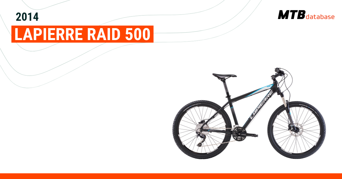 Vtt lapierre raid outlet 500