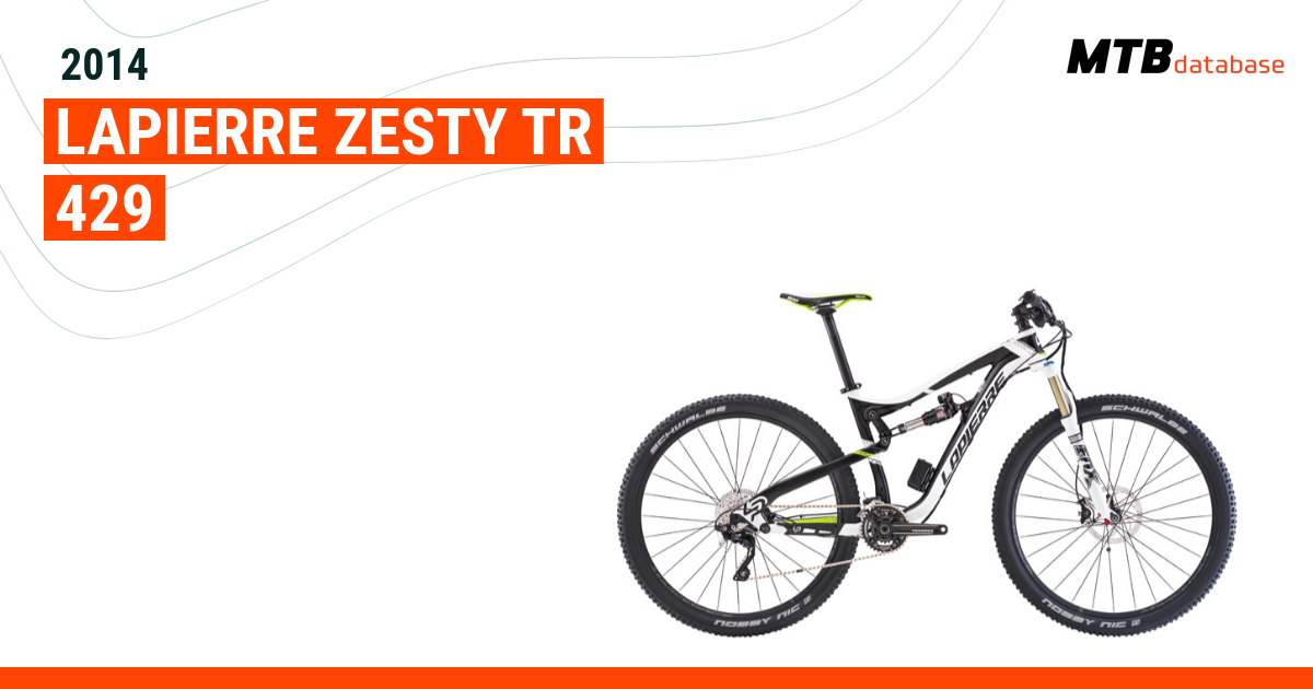 Lapierre zesty cheap 429 tr 2015