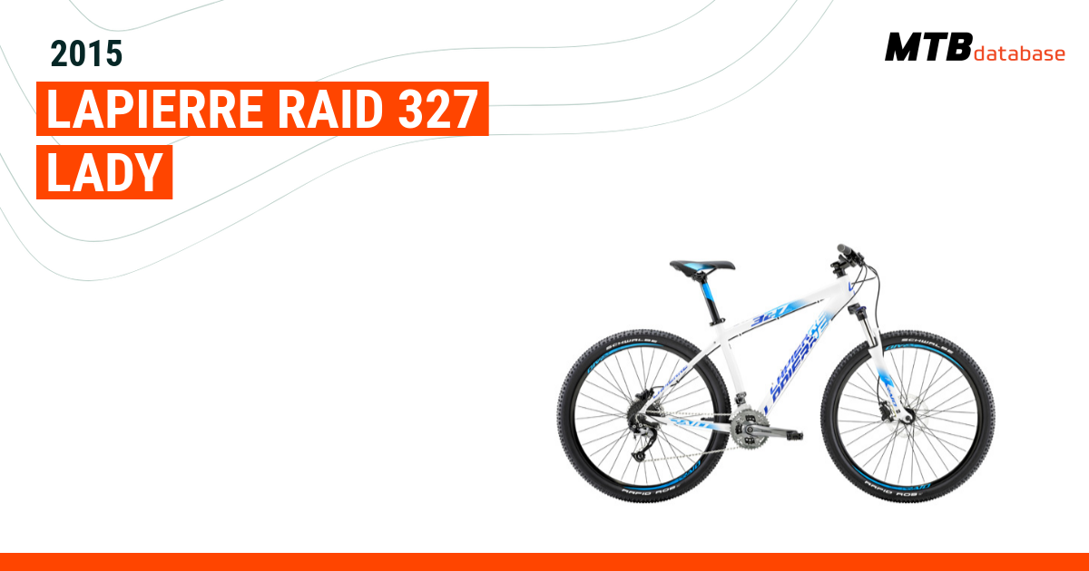 Vtt lapierre best sale raid 327