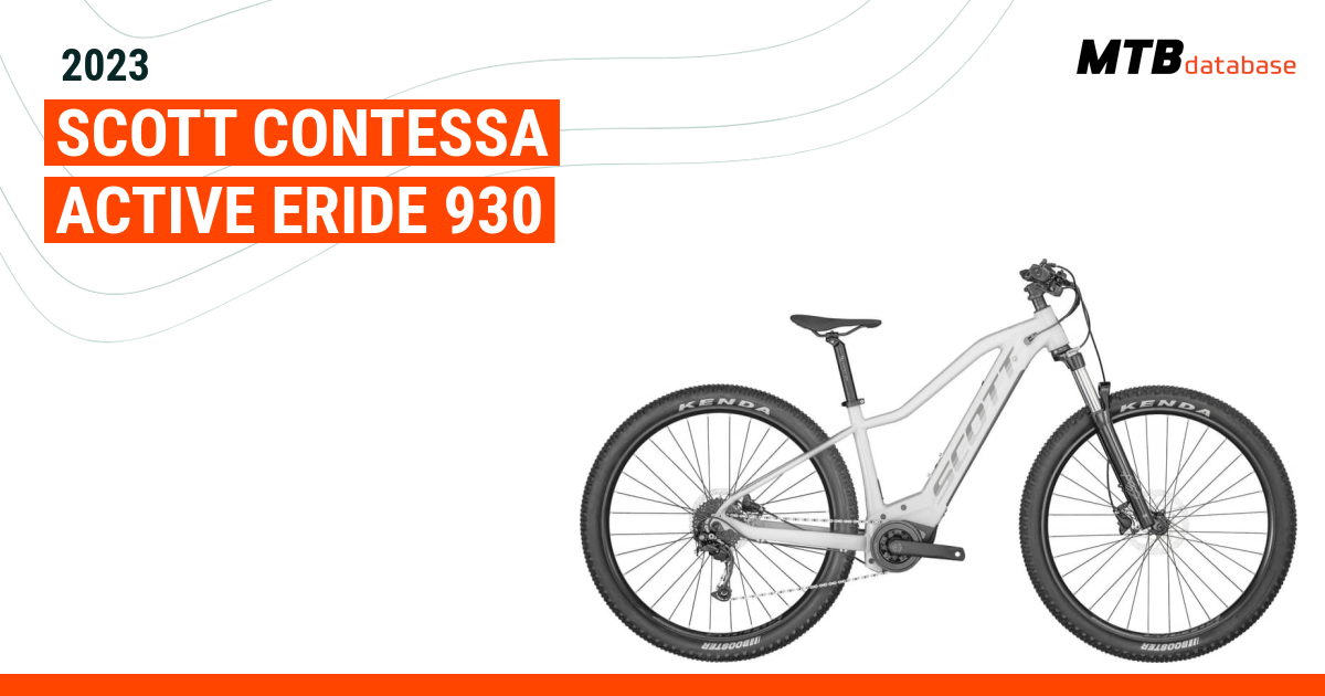 Scott contessa active eride 930 online bike