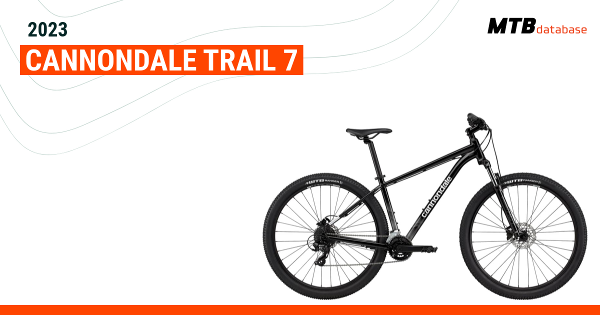 Bicicleta cannondale store trail 7