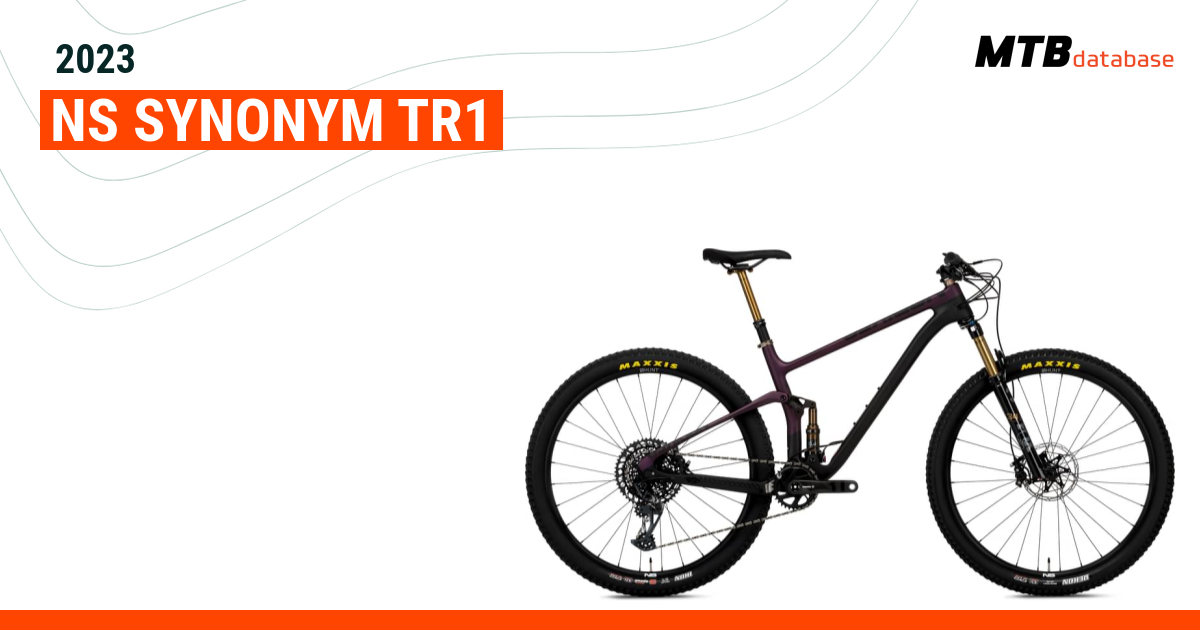 2023 NS Synonym TR1 Specs Reviews Images Mountain Bike Database