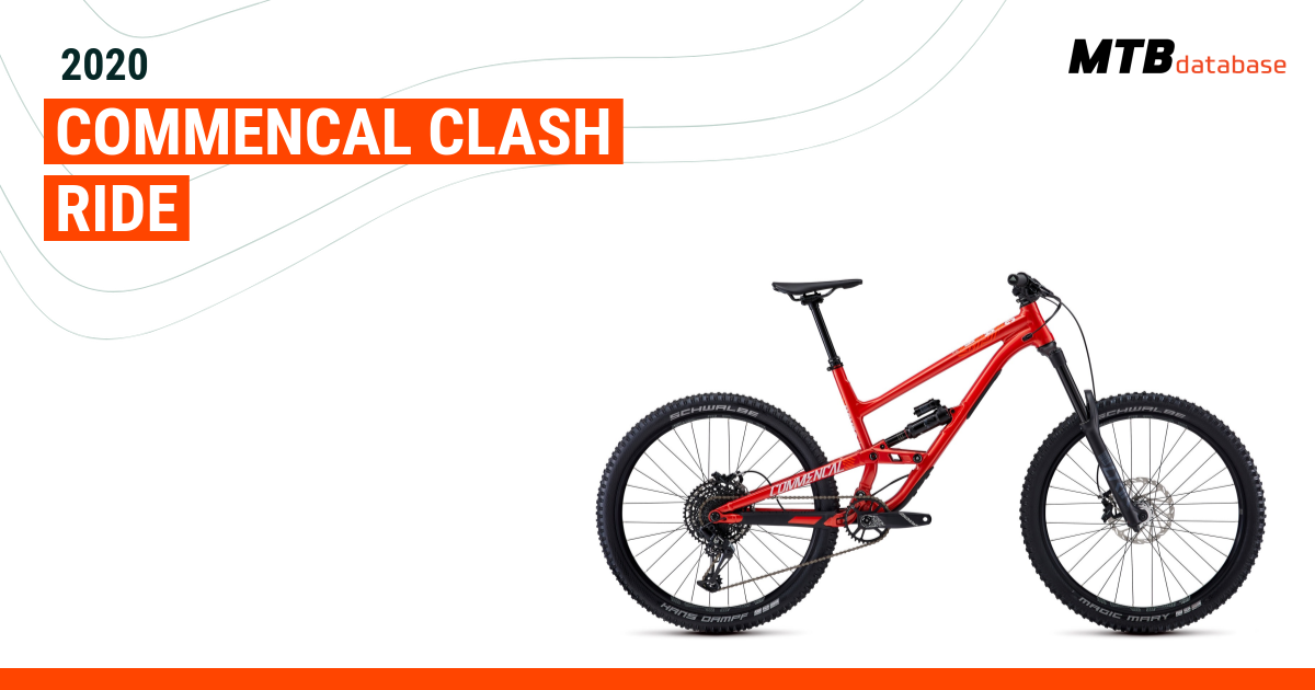 2020 Commencal CLASH RIDE Specs Reviews Images Mountain Bike