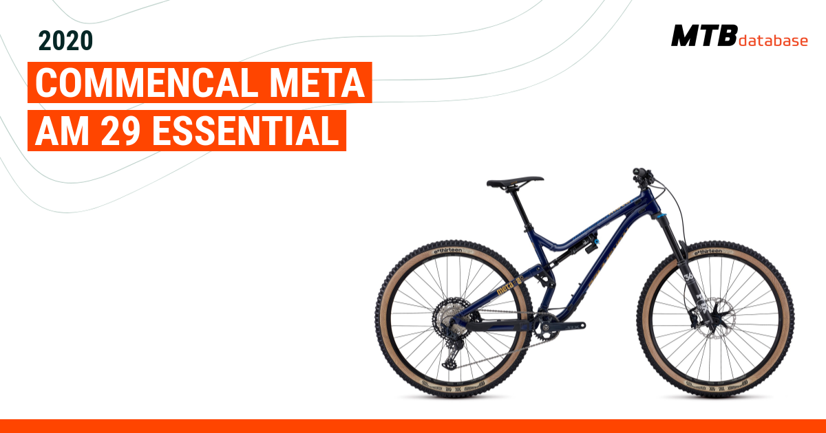 Commencal meta am 29 essential suspension hot sale bike 2020