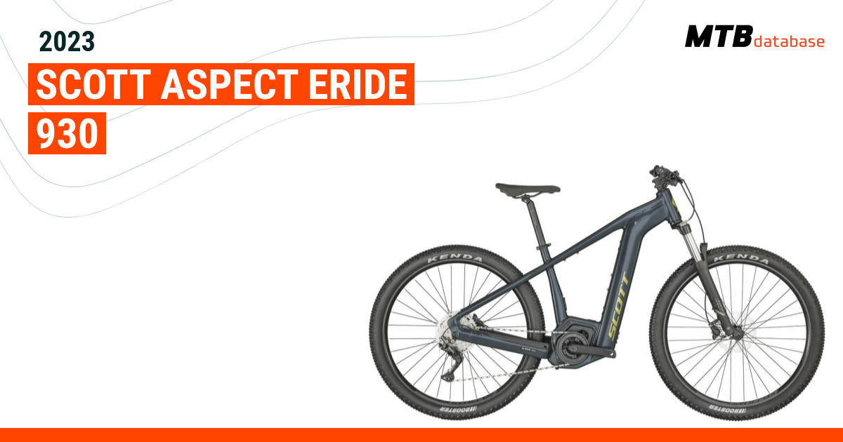 2023 Scott Aspect eRIDE 930 Specs Reviews Images Mountain