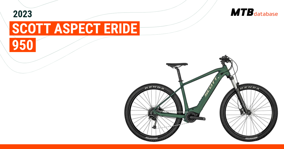 Scott aspect discount eride 950 bike