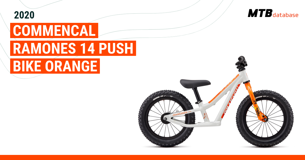 2020 Commencal RAMONES 14 PUSH BIKE ORANGE Specs Reviews