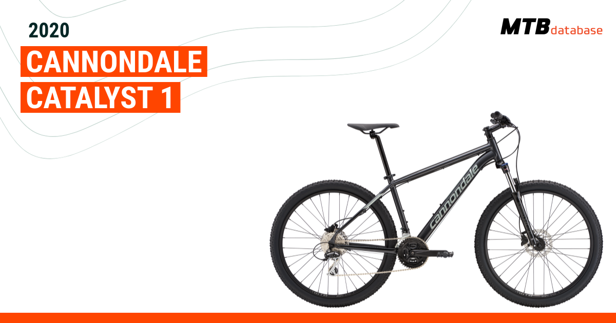 referentie op tijd rand 2020 Cannondale Catalyst 1 - Specs, Reviews, Images - Mountain Bike Database