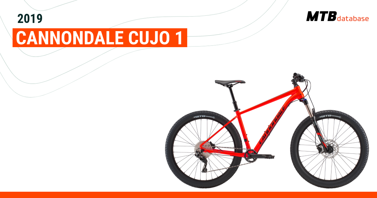 Cannondale cujo 1 mountain deals bike 2019 red