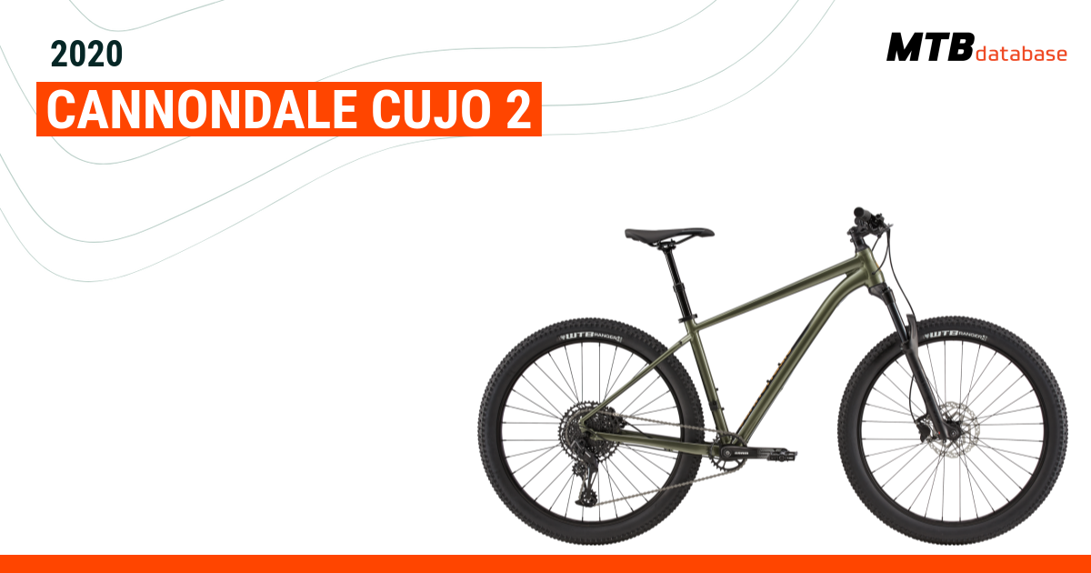 Cannondale cujo 2 mountain bike clearance 2020