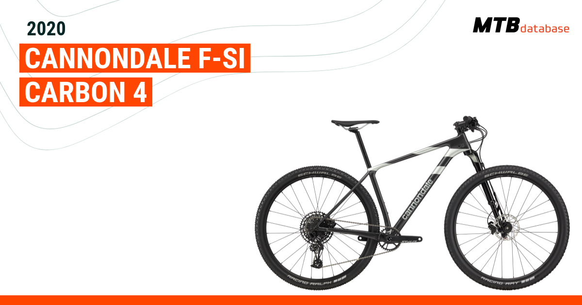 Cannondale fsi discount carbon 4 2020