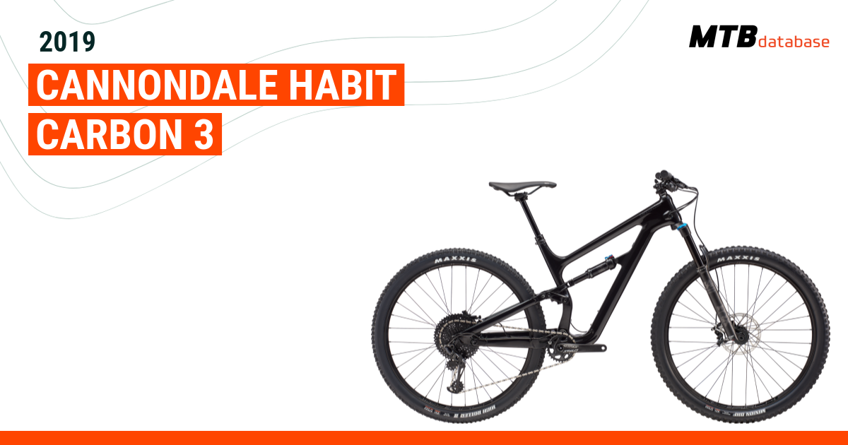 Cannondale habit 3 carbon 2024 2019