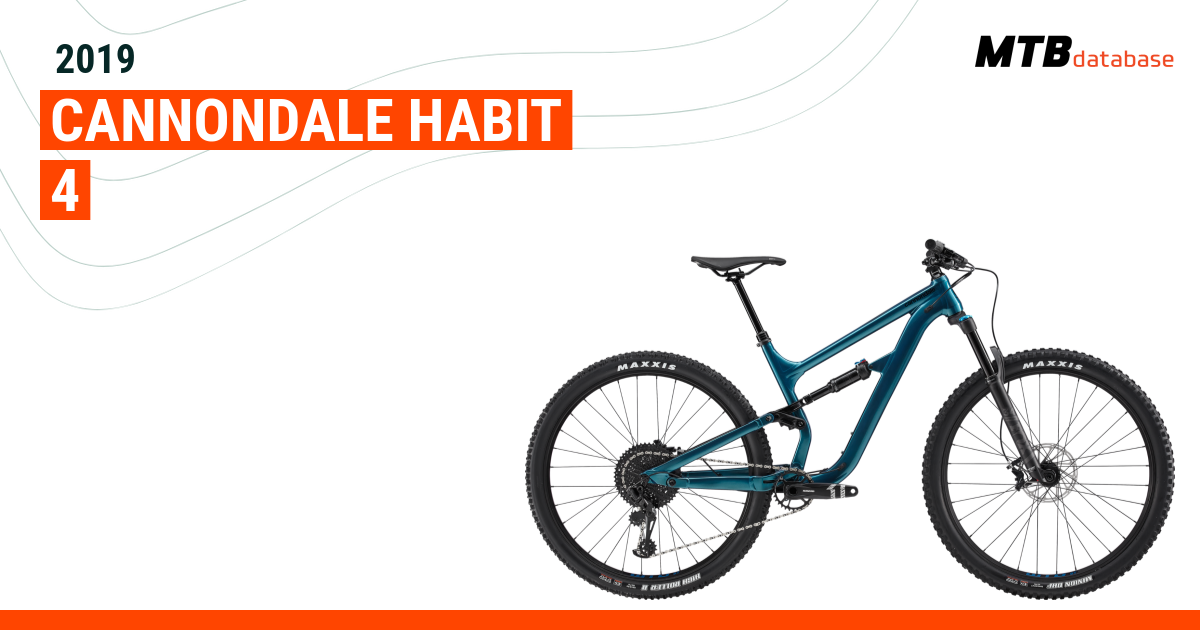 2019 cannondale best sale habit 4