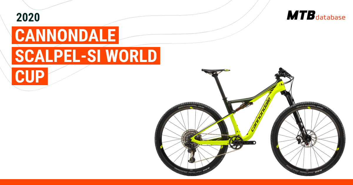 cannondale scalpel si world cup 2020