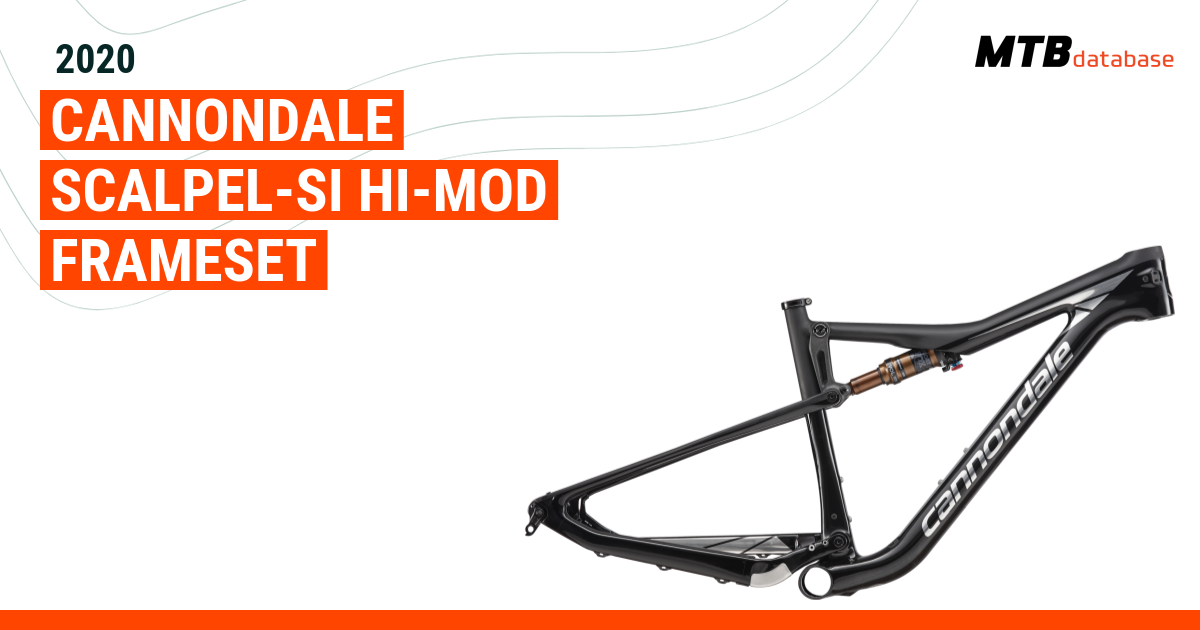 Cannondale scalpel si discount frame