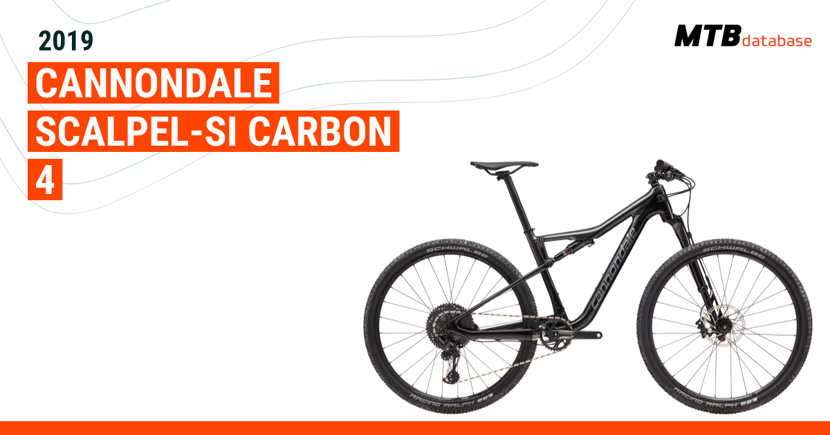 Cannondale scalpel store 2019 carbon 4