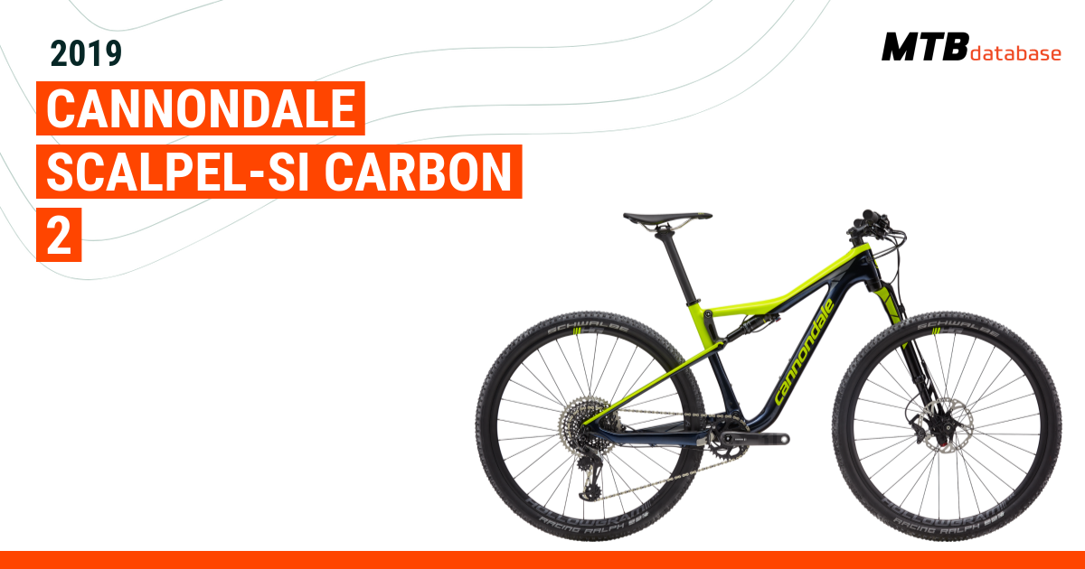 Cannondale scalpel cheap 2019 carbon 2