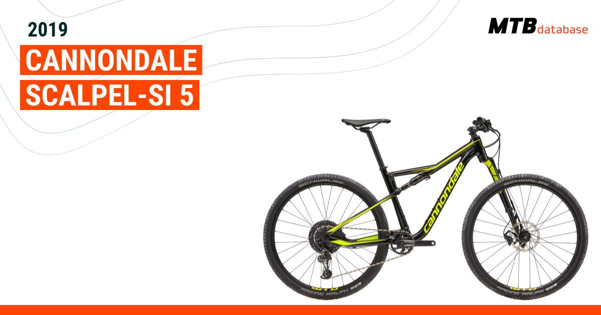 Cannondale scalpel outlet si 5 2019