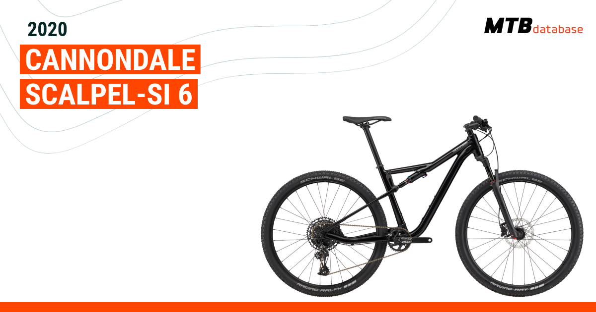 Cannondale scalpel deals si 6 2020