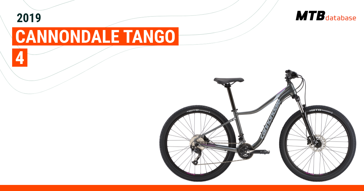 Cannondale tango 4 mountain hot sale bike