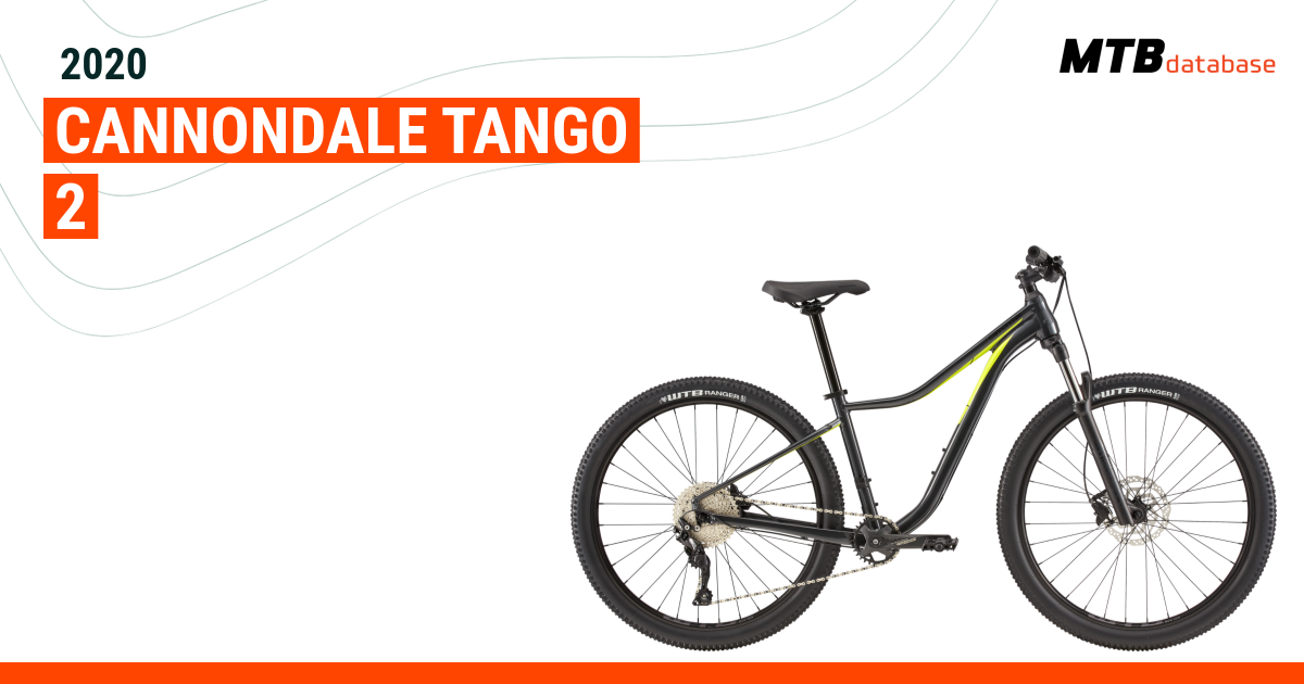 Cannondale tango size online chart