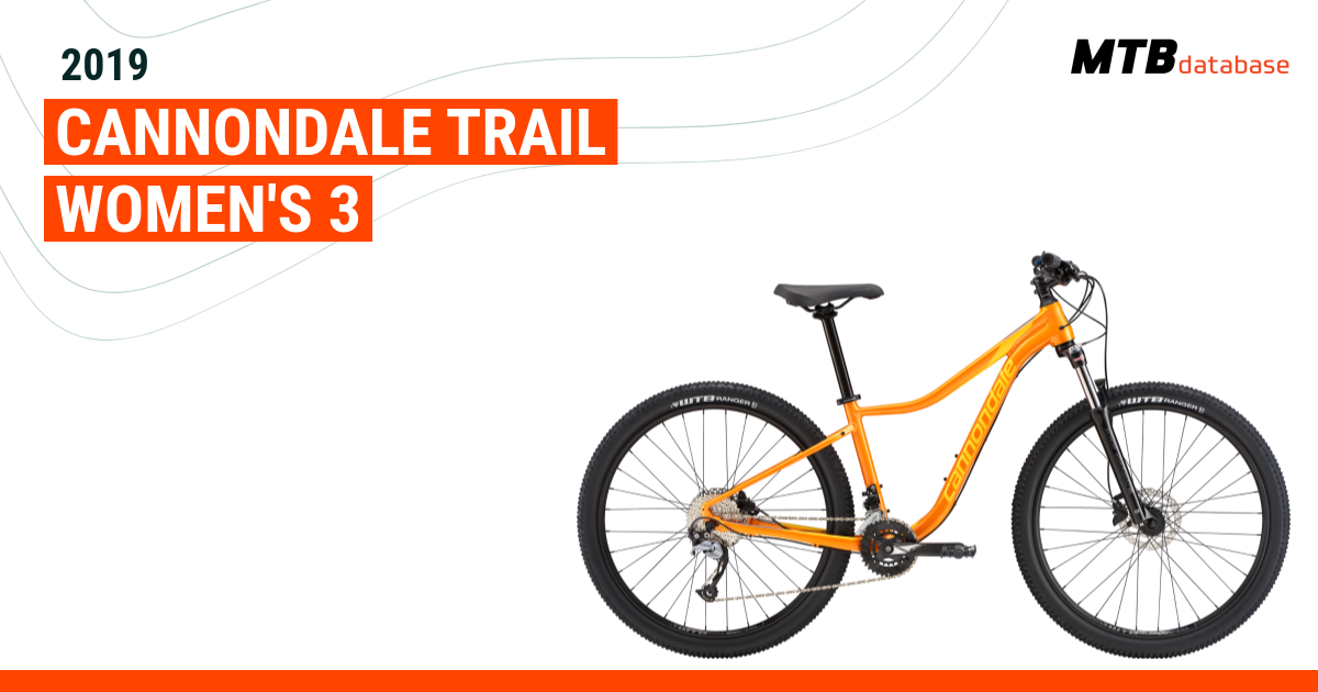 Trail 3 on sale cannondale 2019