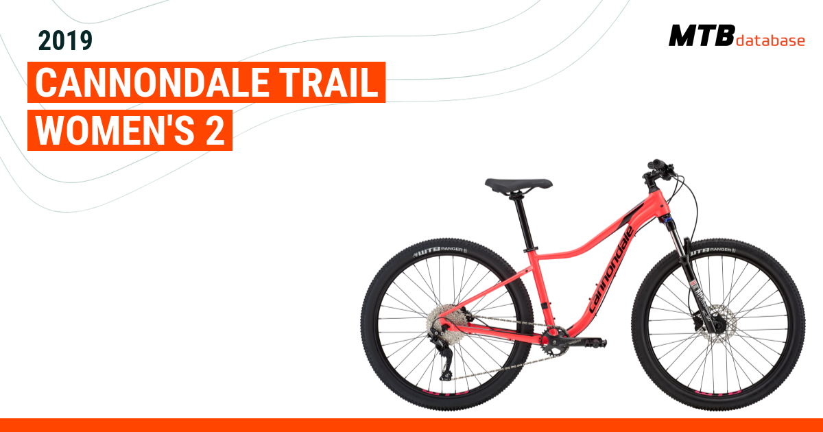 2019 Cannondale Trail Women s 2 Specs Reviews Images Mountain Bike Database