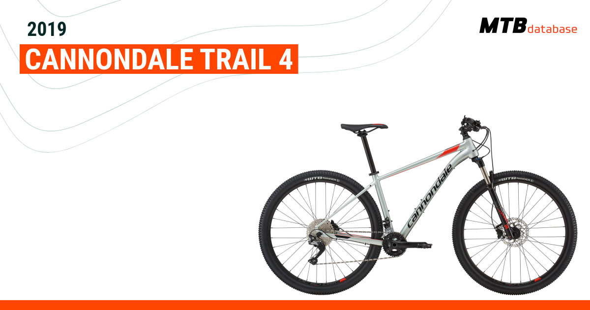 Cannondale trail sale 4 2019 weight