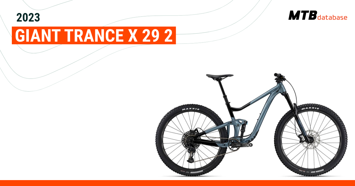 2023 Giant Trance X 29 2 Specs Reviews Images Mountain Bike