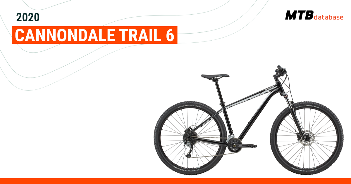 Cannondale trail 6 cheap specs